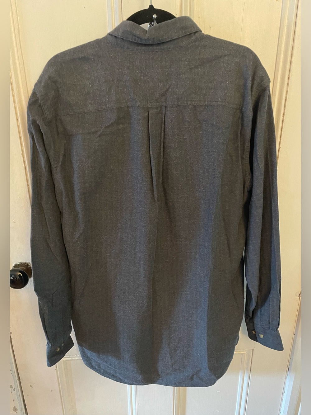 L.L.Bean Men’s Medium Tall Blue Oxford Button Down Shirt 100% Cotton Long Sleeve - Picture 4 of 5